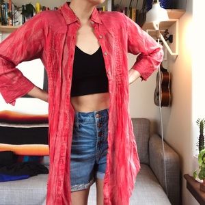 FabIndia Tunic Viscose Blend - Sz S